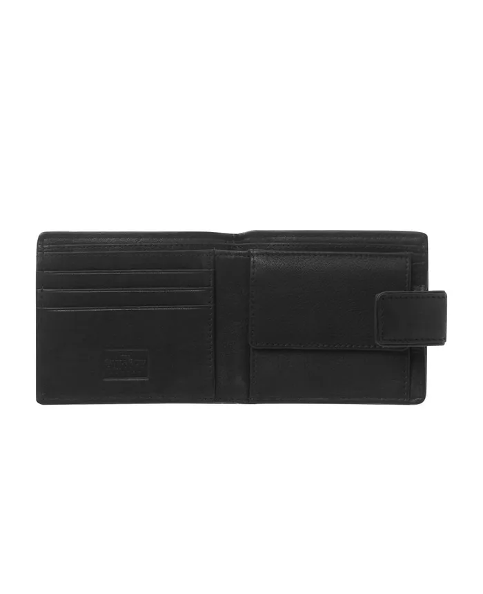 Savile Row Company Black Leather Classic Tab Coin Wallet Black Men Leather Goods Savile Row Company Black Leather Classic Tab Coin Wallet Black Men Leather Goods