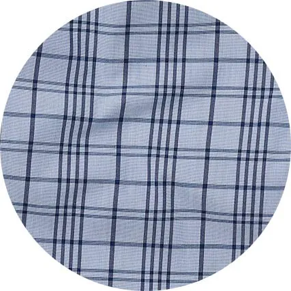 Savile Row Company Blue Check Cotton Lounge Pants Blue Navy Check Men Lounge Pants