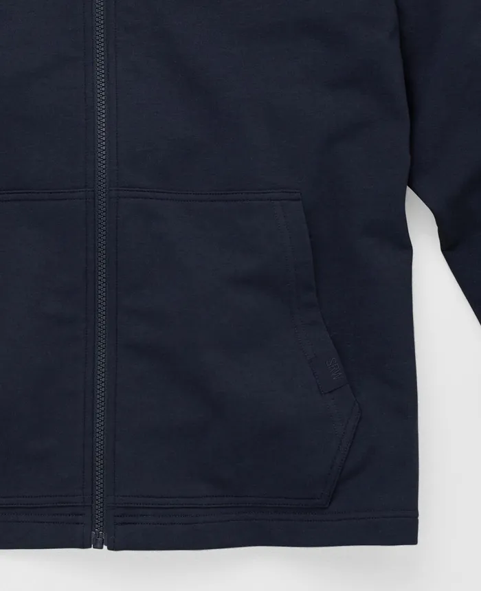Savile Row Company Navy Stretch Cotton Blend ZipUp Sweatshirt Navy Men Casual Tops Savile Row Company Navy Stretch Cotton Blend ZipUp Sweatshirt Navy Men Casual Tops