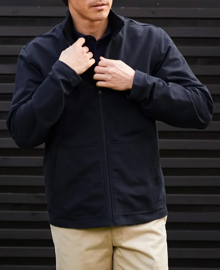 Savile Row Company Navy Stretch Cotton Blend ZipUp Sweatshirt Navy Men Casual Tops Savile Row Company Navy Stretch Cotton Blend ZipUp Sweatshirt Navy Men Casual Tops
