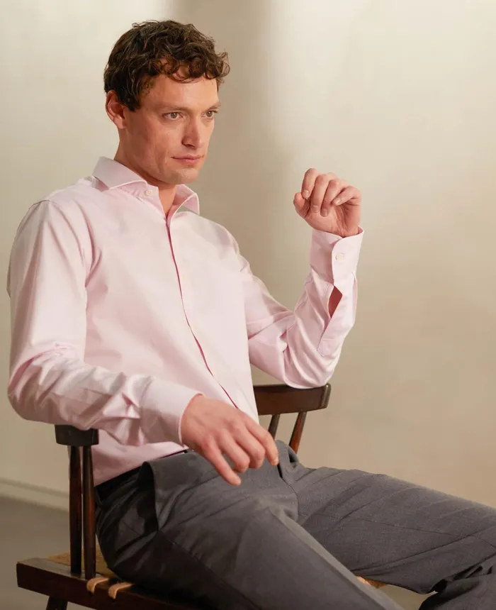 Savile Row Company Pale Pink Twill Slim Fit Formal Shirt 8211 Single Or Double Cuff Pink Twill Men Formal Shirts Savile Row Company Pale Pink Twill Slim Fit Formal Shirt 8211 Single Or Double Cuff Pink Twill Men Formal Shirts