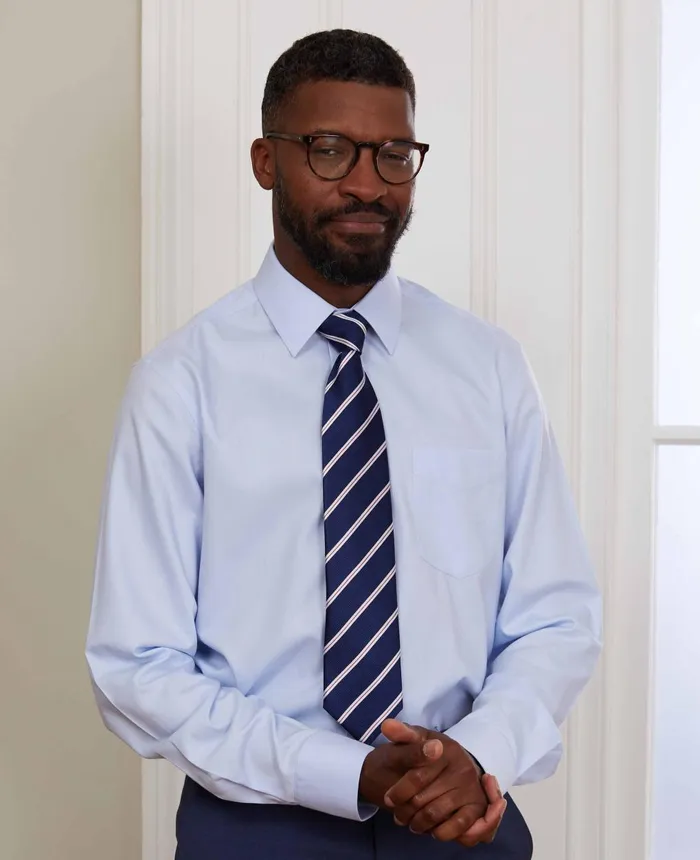 Savile Row Company Sky Blue Twill Classic Fit NonIron Formal Shirt 8211 Single Cuff Sky Blue Men NonIron Shirts Savile Row Company Sky Blue Twill Classic Fit NonIron Formal Shirt 8211 Single Cuff Sky Blue Men NonIron Shirts