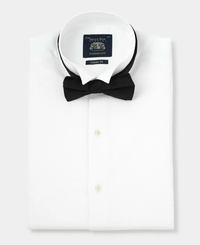 Savile Row Company White Marcella Wing Collar Classic Fit Dress Shirt 8211 Double Cuff Men Formal Shirts Savile Row Company White Marcella Wing Collar Classic Fit Dress Shirt 8211 Double Cuff Men Formal Shirts