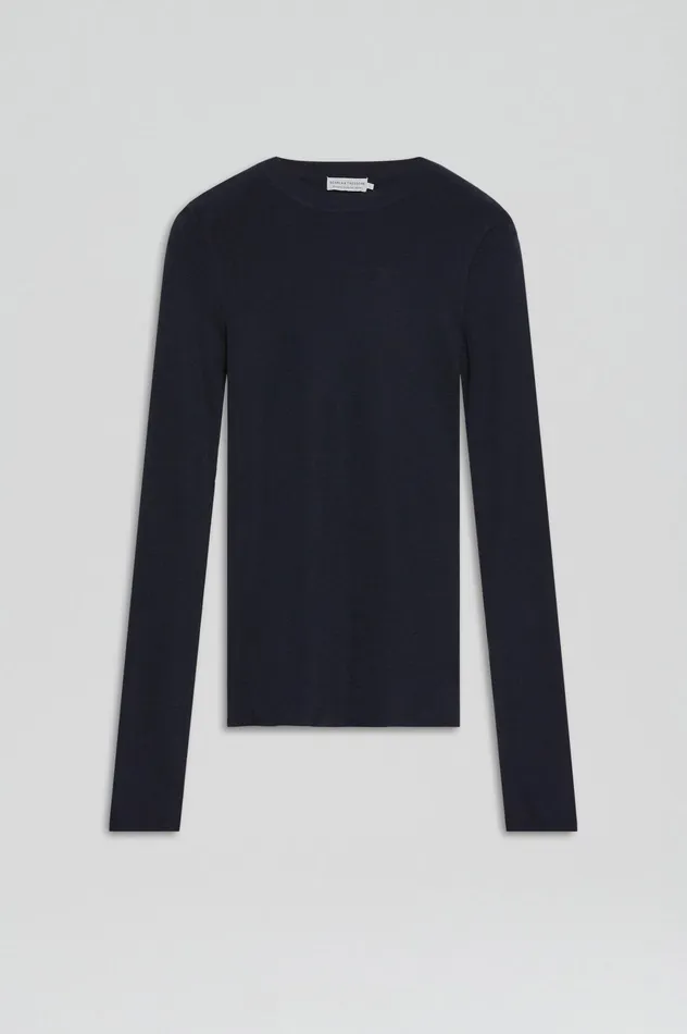 Scanlan Theodore Babywool Crew Neck Sweater Navy Tops Scanlan Theodore Babywool Crew Neck Sweater Navy Tops Scanlan Theodore Women Knitwear Scanlan Theodore Babywool Crew Neck Sweater Navy Tops Scanlan Theodore Babywool Crew Neck Sweater Navy Tops Scanlan Theodore Women Knitwear