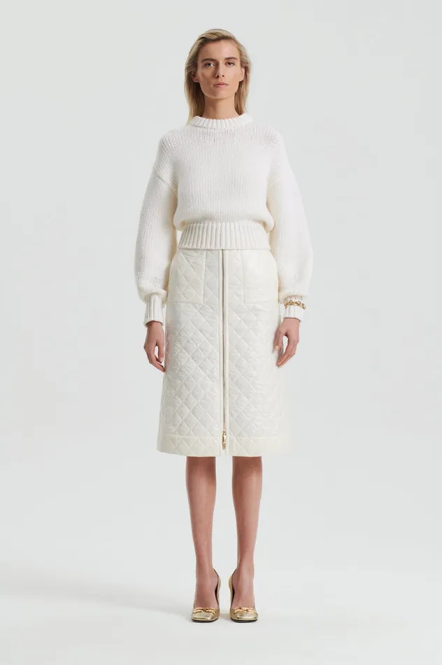 Scanlan Theodore Knitwear Women COCOON SWEATER CREAM