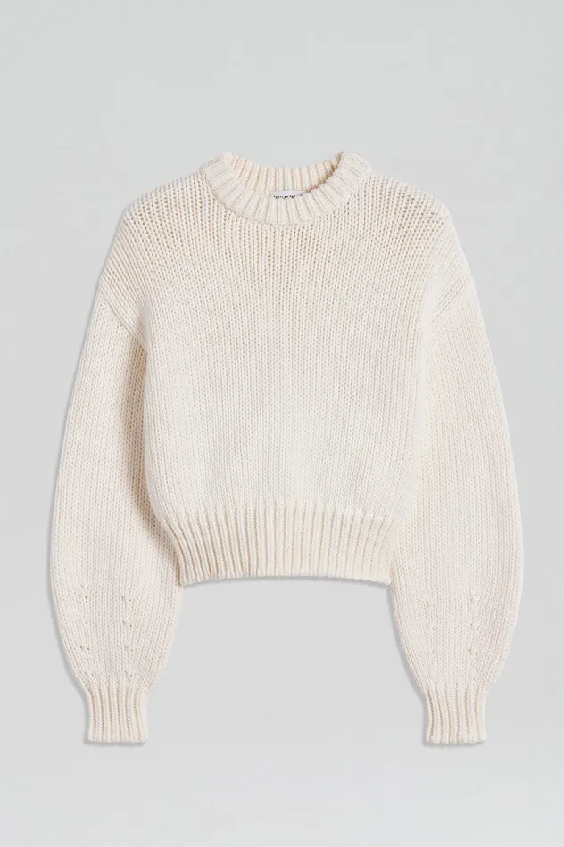 Scanlan Theodore Knitwear Women COCOON SWEATER CREAM Scanlan Theodore Knitwear Women COCOON SWEATER CREAM