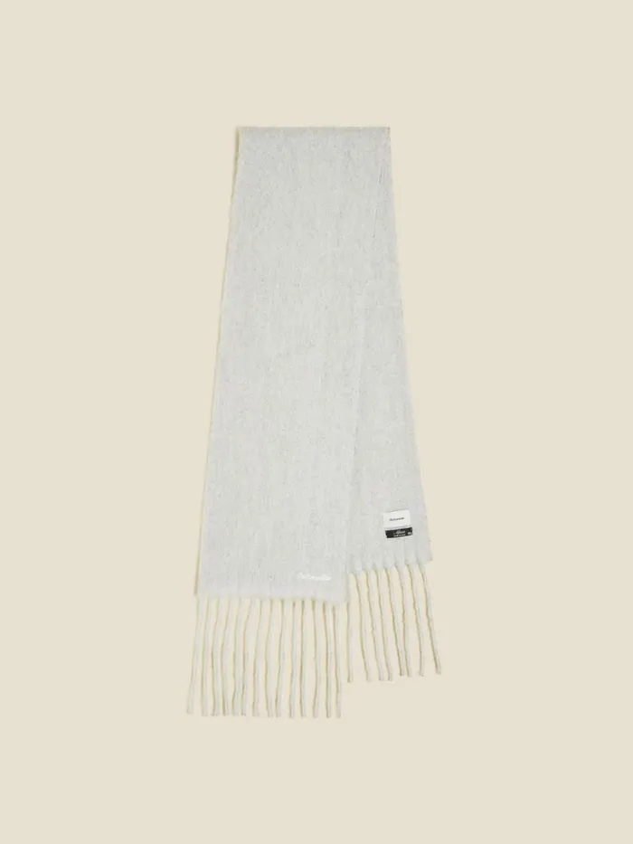 Scarves WomenMen Holzweiler Aster Solid Lt Grey
