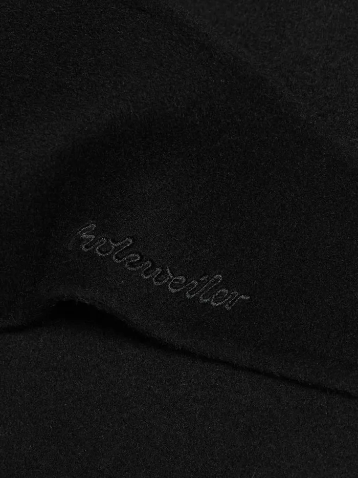 Scarves WomenMen Holzweiler Felsa Wool Scarf Black
