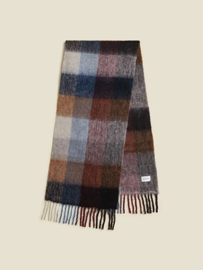 Scarves WomenMen Holzweiler Fresia Check Plutonia