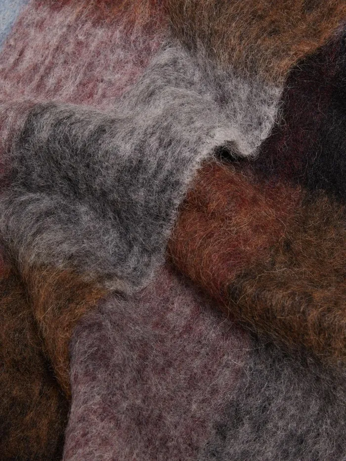 Scarves WomenMen Holzweiler Fresia Check Plutonia
