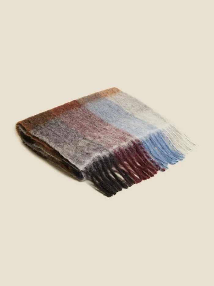 Scarves WomenMen Holzweiler Fresia Check Plutonia