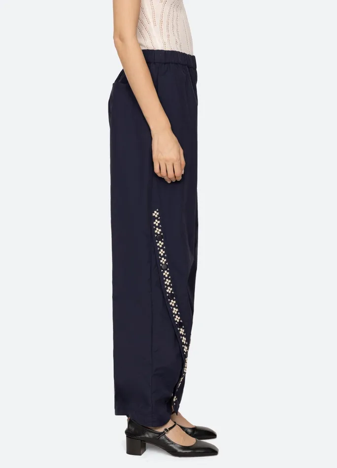 Sea New York Bottoms Mille Pants Navy 8211 Women