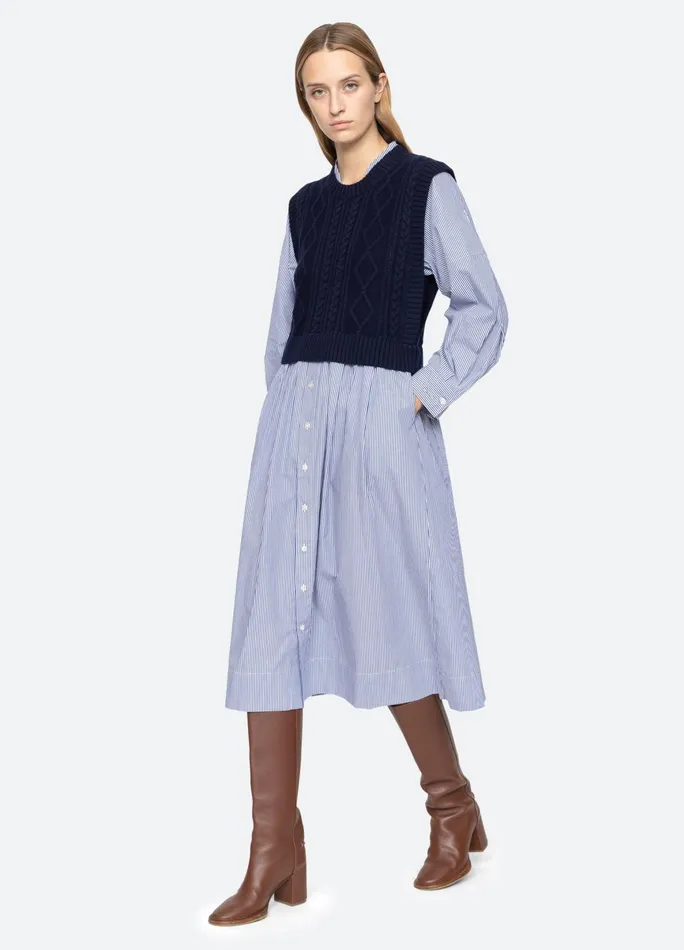 Sea New York Dresses Caleb Dress Navy 8211 Women