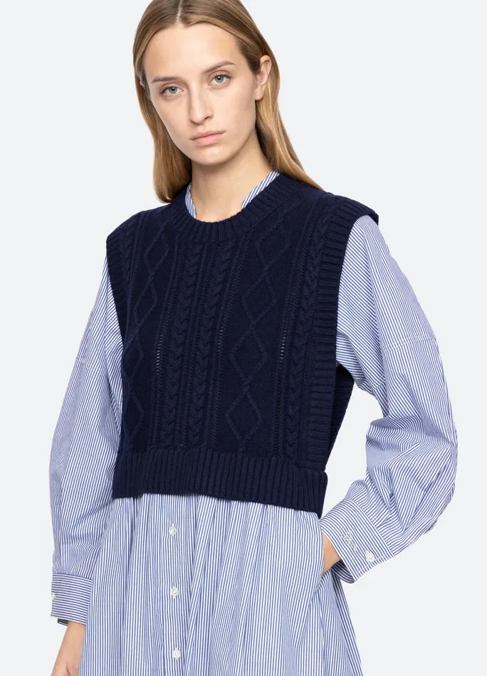 Sea New York Dresses Caleb Dress Navy 8211 Women