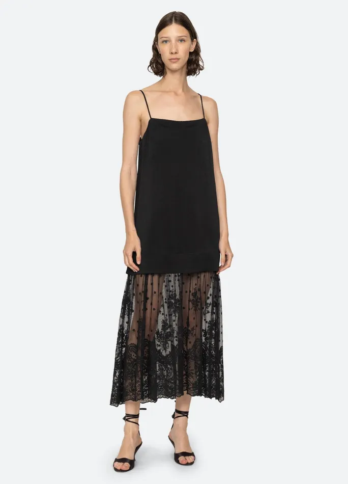 Sea New York Dresses Noa Slip Dress Black 8211 Women