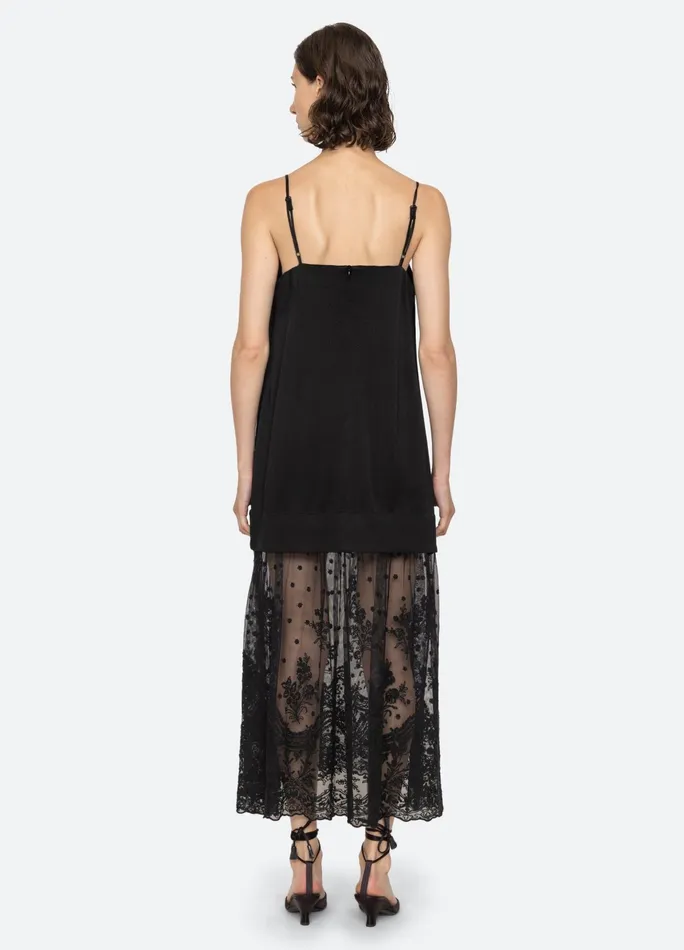 Sea New York Dresses Noa Slip Dress Black 8211 Women