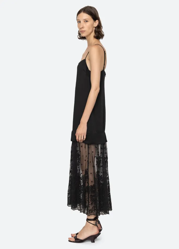 Sea New York Dresses Noa Slip Dress Black 8211 Women