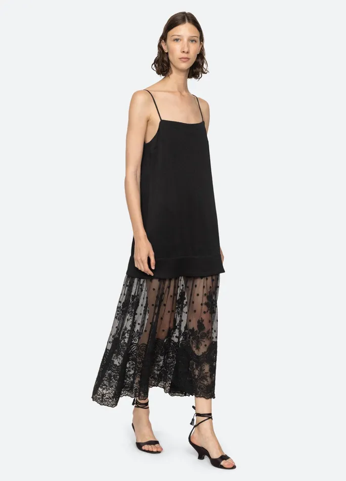 Sea New York Dresses Noa Slip Dress Black 8211 Women
