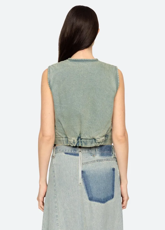 Sea New York Tops Alba Vest Blue 8211 Women