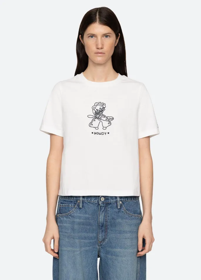 Sea New York Tops Howdy TShirt White 8211 Women