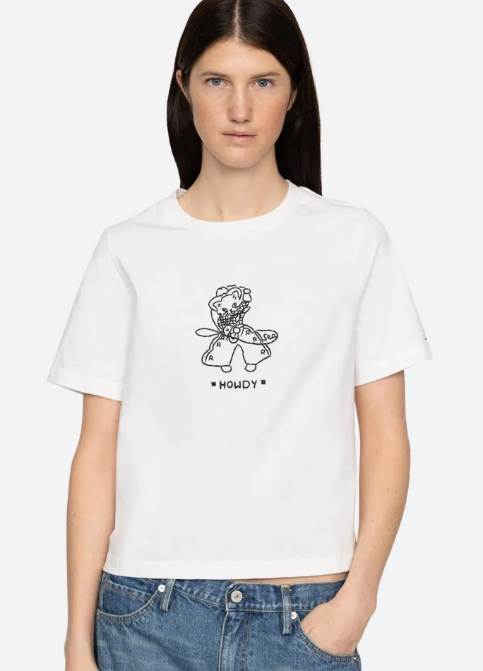 Sea New York Tops Howdy TShirt White 8211 Women