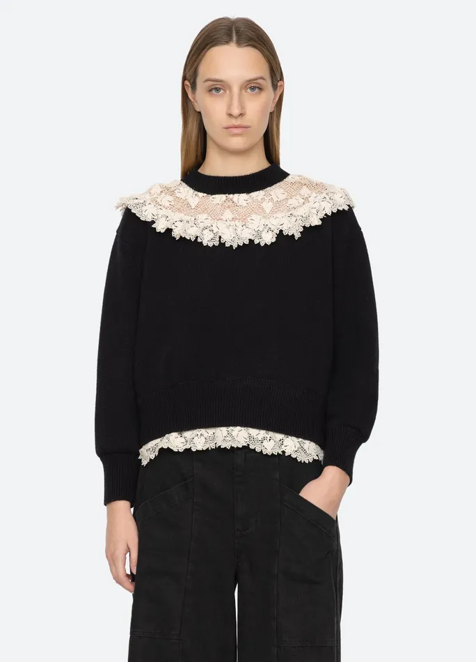 Sea New York Tops Kristeen Sweater Navy 8211 Women