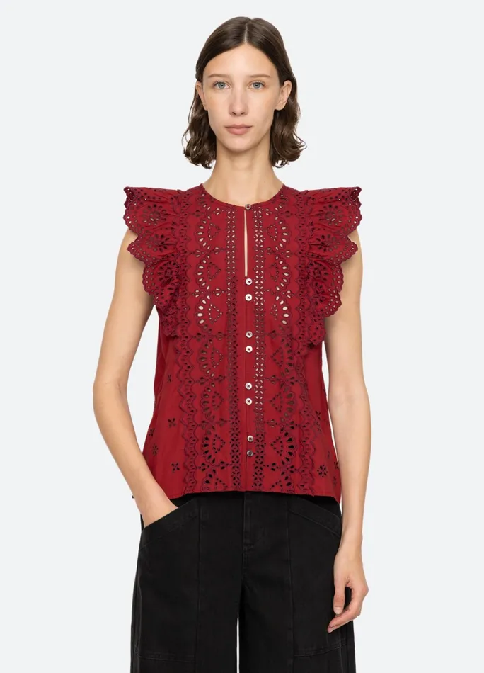 Sea New York Tops Lainey Tank Red 8211 Women