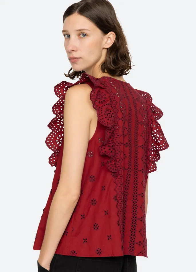 Sea New York Tops Lainey Tank Red 8211 Women