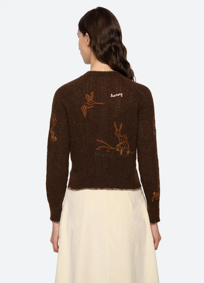 Sea New York Tops Martha Cardigan Brown 8211 Women