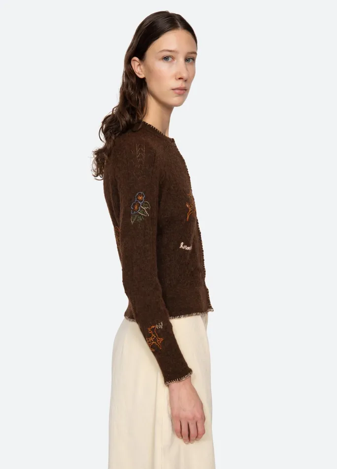 Sea New York Tops Martha Cardigan Brown 8211 Women