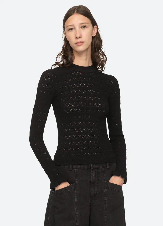 Sea New York Tops Rue Sweater Black 8211 Women
