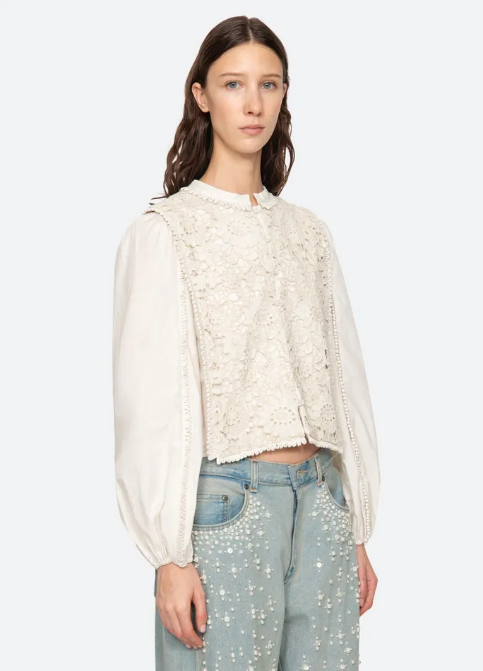 Sea New York Tops Sabine Top Cream 8211 Women