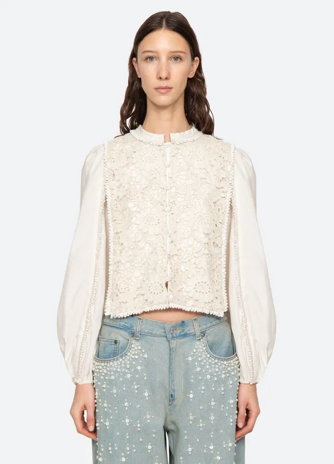 Sea New York Tops Sabine Top Cream 8211 Women