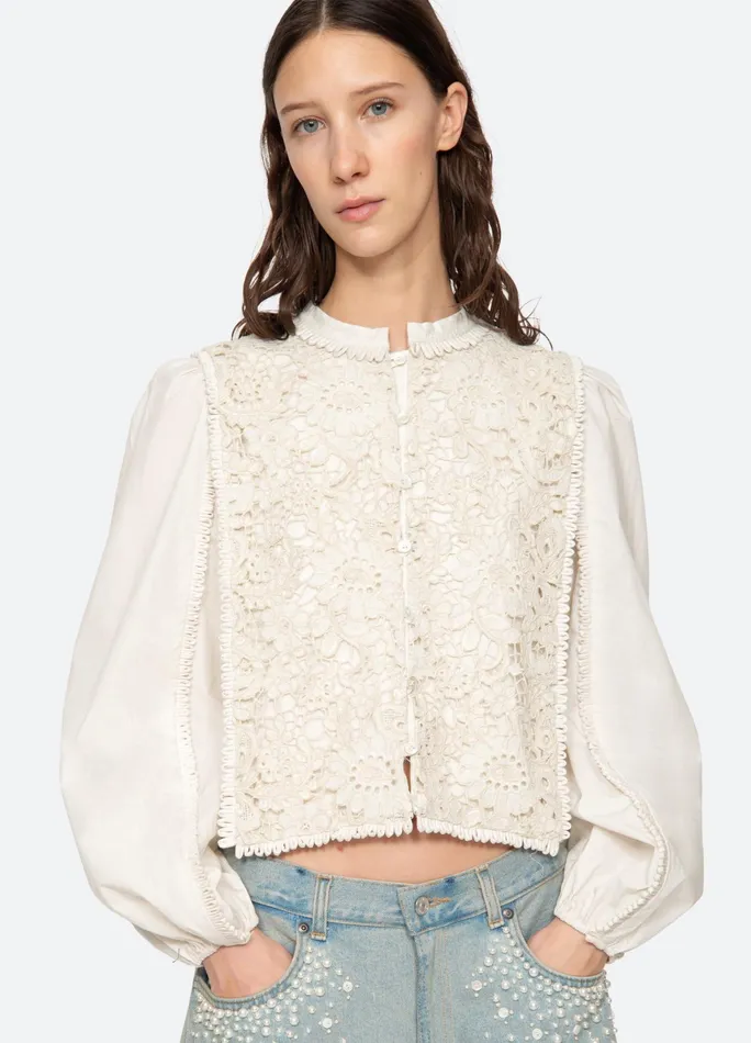 Sea New York Tops Sabine Top Cream 8211 Women