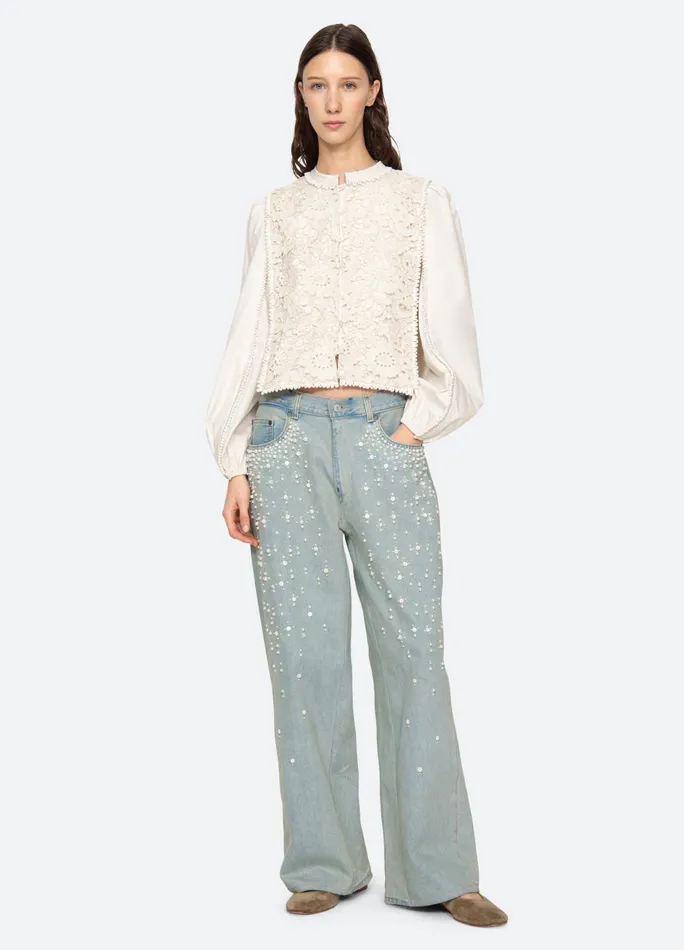 Sea New York Tops Sabine Top Cream 8211 Women