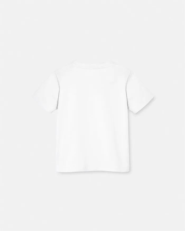 Shirts and Tshirts Kids Versace Medusa Baby TShirt Blackwhite