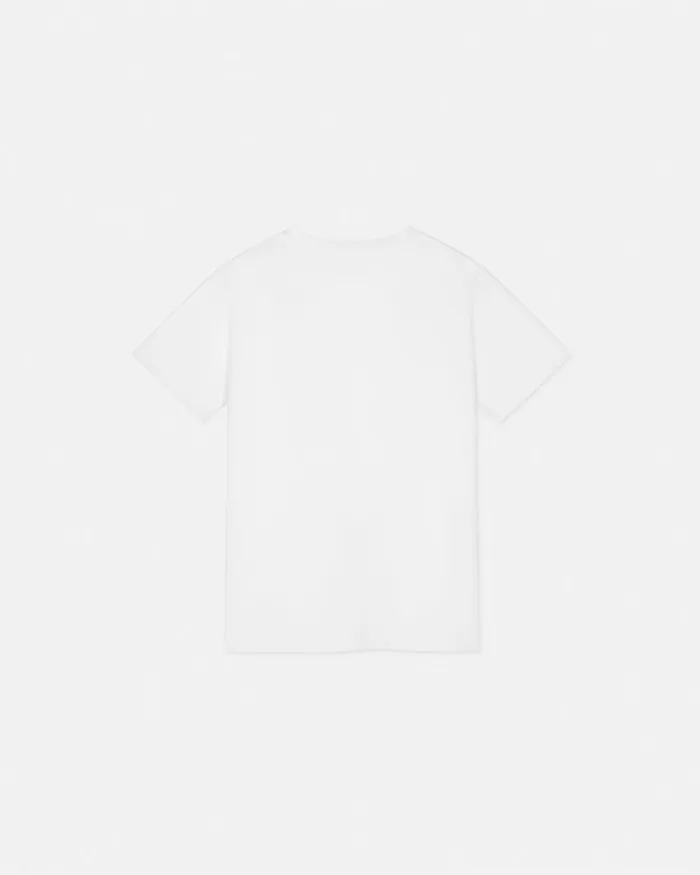 Shirts and Tshirts Kids Versace University Coral TShirt White