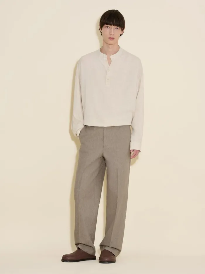 Shirts and Tops Men Holzweiler Inertia Shirt Sand Mix