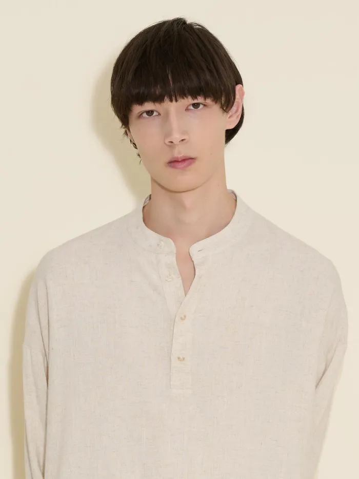 Shirts and Tops Men Holzweiler Inertia Shirt Sand Mix