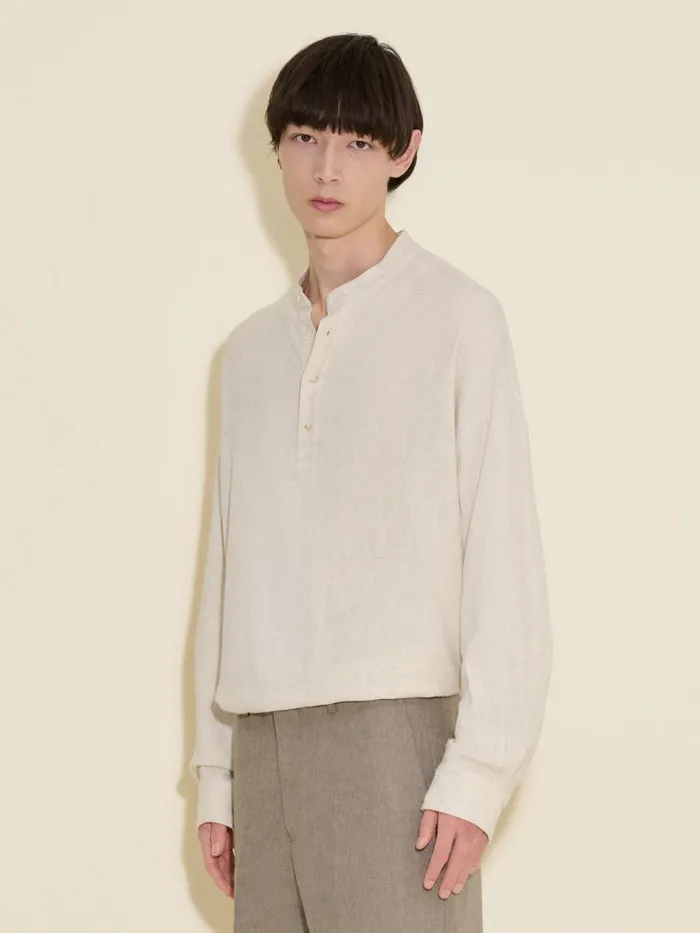 Shirts and Tops Men Holzweiler Inertia Shirt Sand Mix