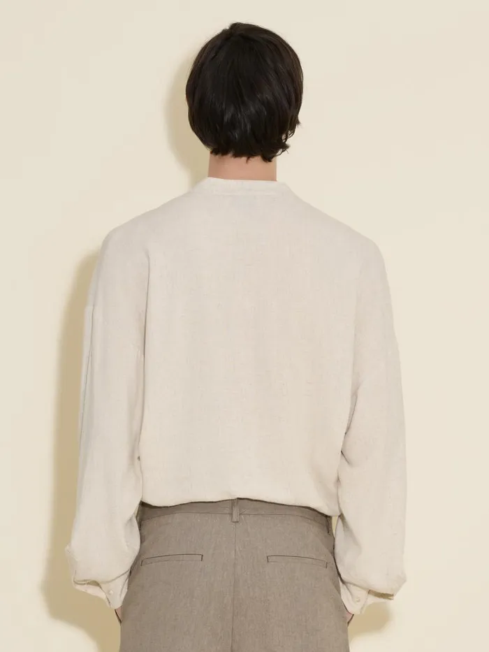 Shirts and Tops Men Holzweiler Inertia Shirt Sand Mix