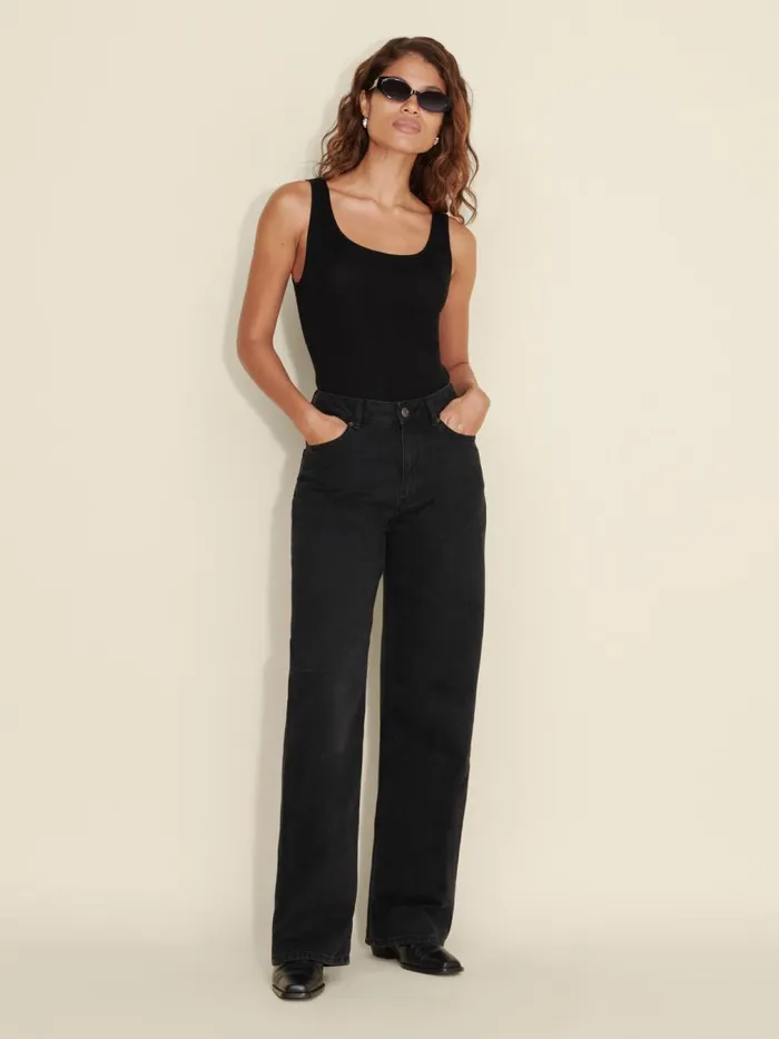 Shirts and Tops Women Holzweiler W Merino Rib Singlet Black