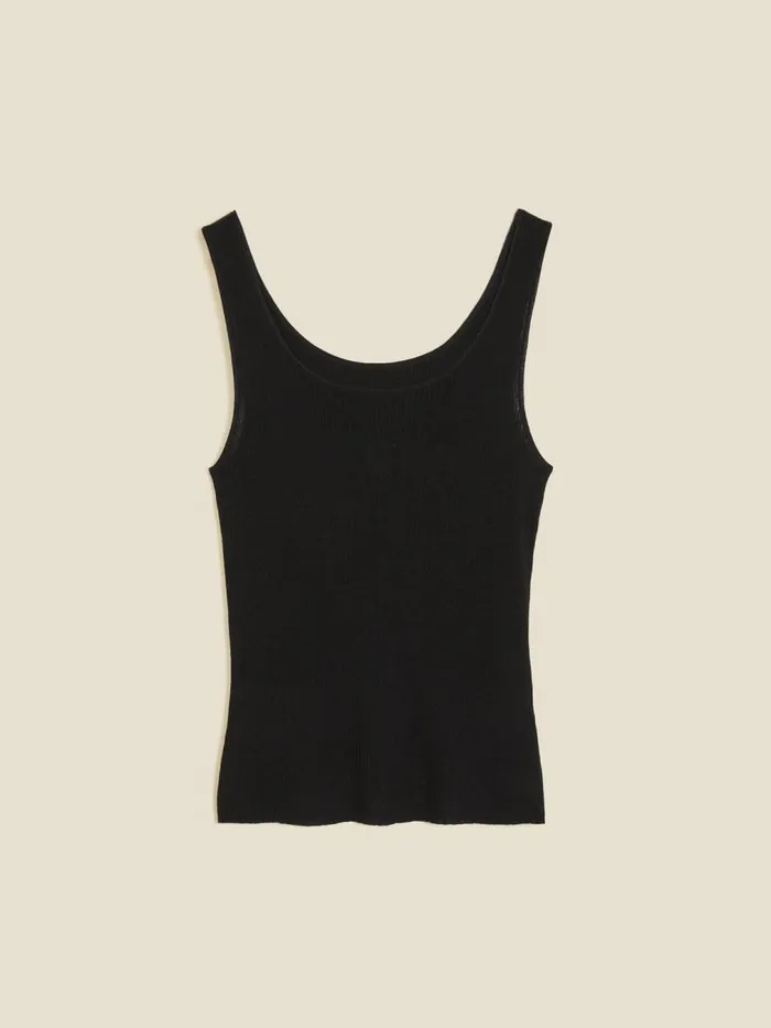 Shirts and Tops Women Holzweiler W Merino Rib Singlet Black