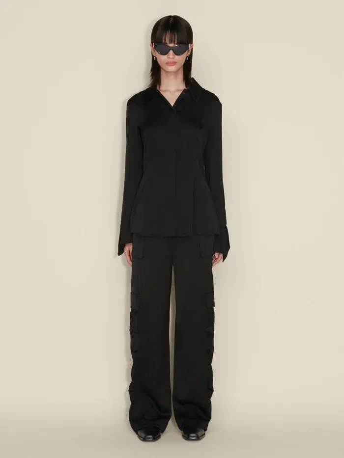Shirts and Tops Women Holzweiler Youbin Flow Shirt Black