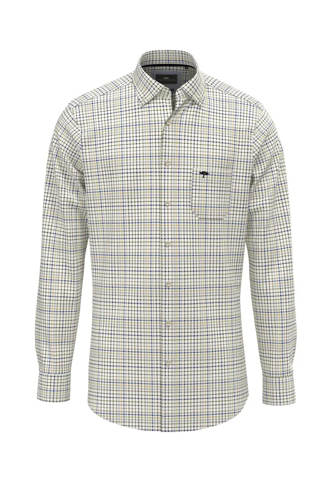 Shirts Men FYNCHHATTON Checked Shirt With Buttondown Collar Vivid Yellowpoppy Redsummer Breeze Shirts Men FYNCHHATTON Checked Shirt With Buttondown Collar Vivid Yellowpoppy Redsummer Breeze