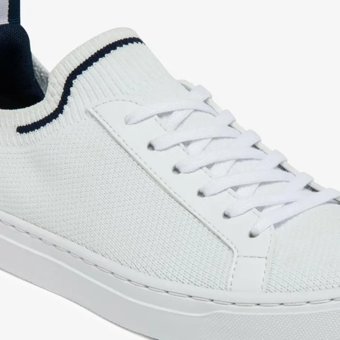 Shoes and Accessories Kids Lacoste Juniors039 La Pique Tricolor Sneakers Whtnvyred 407