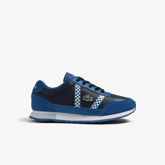 Shoes and Accessories Kids Lacoste Juniors039 Partner Sneakers Navyblue Nv1