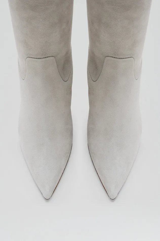Shoes STRETCH SUEDE OVER THE KNEE BOOT 85 STONE 8211 Scanlan Theodore Women