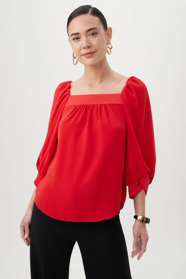 SHOP Trina Turk ALL TOPS CHIHIRO TOP