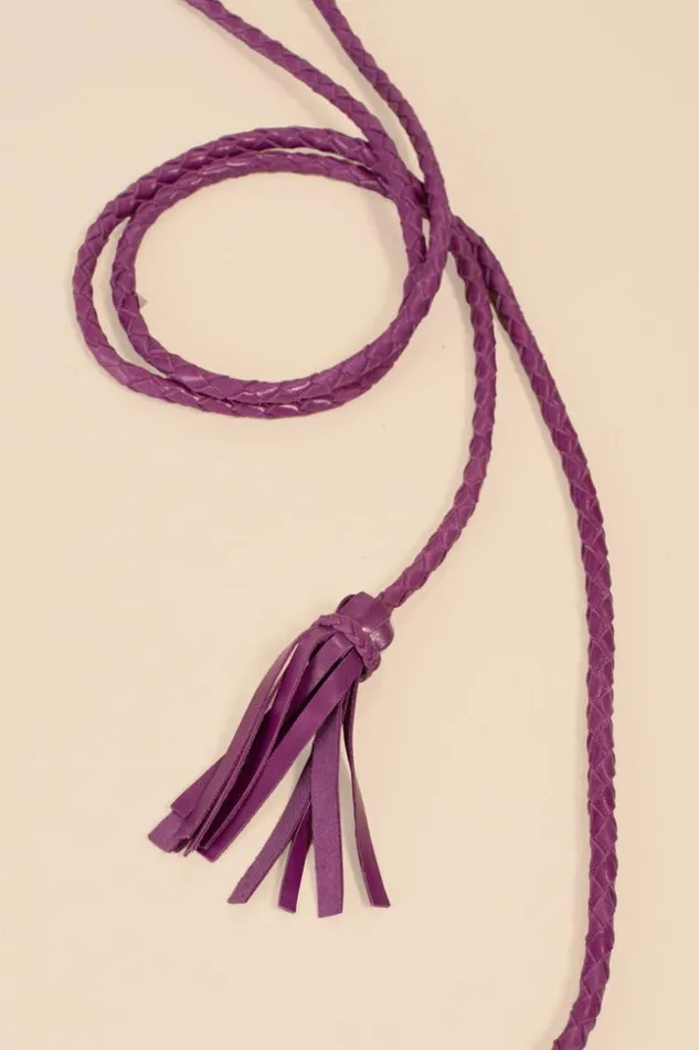 SHOP Trina Turk BELTS SCARVES and HATS ADA FRINGE SOGA BELT